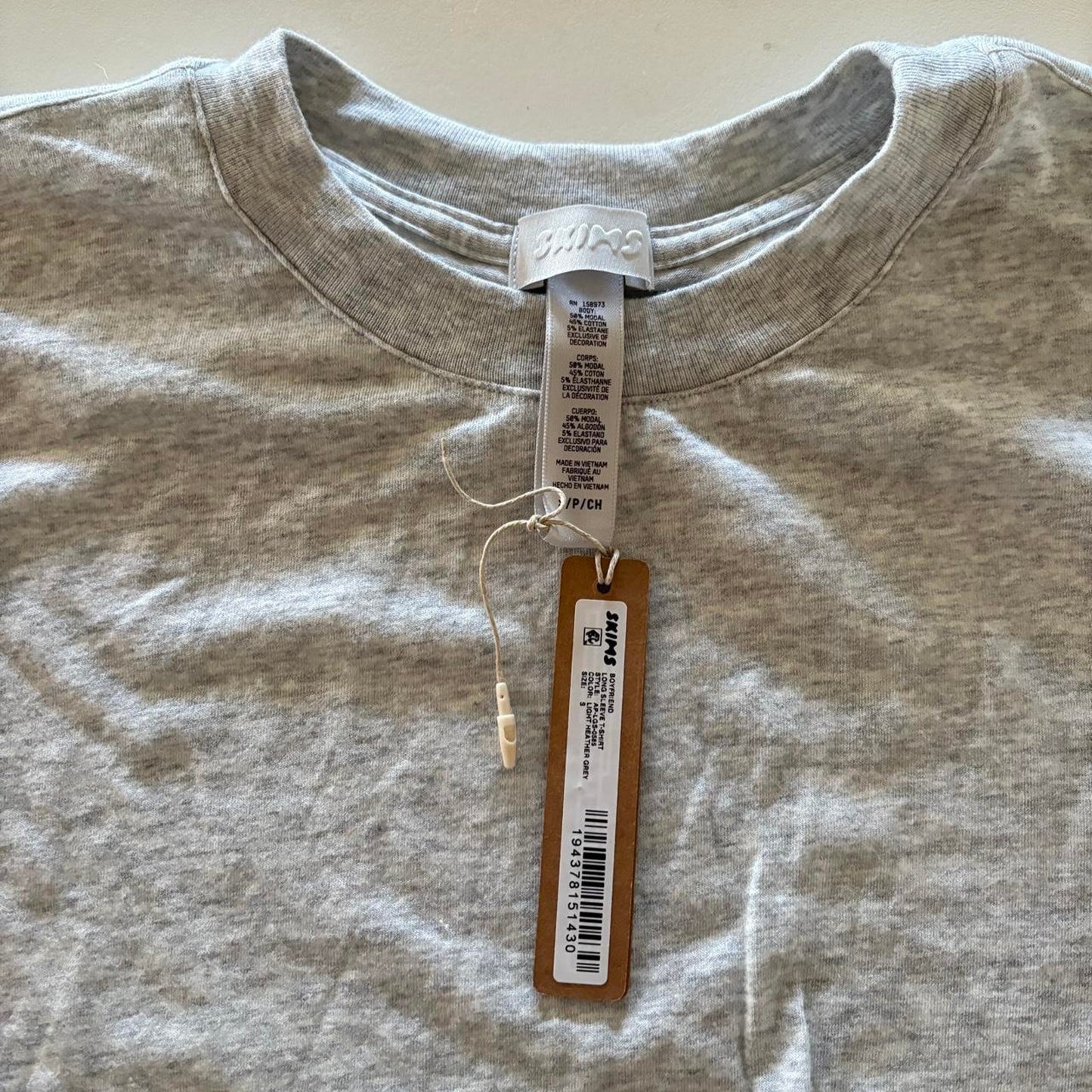 NWT Skims Boyfriend Long Sleeve