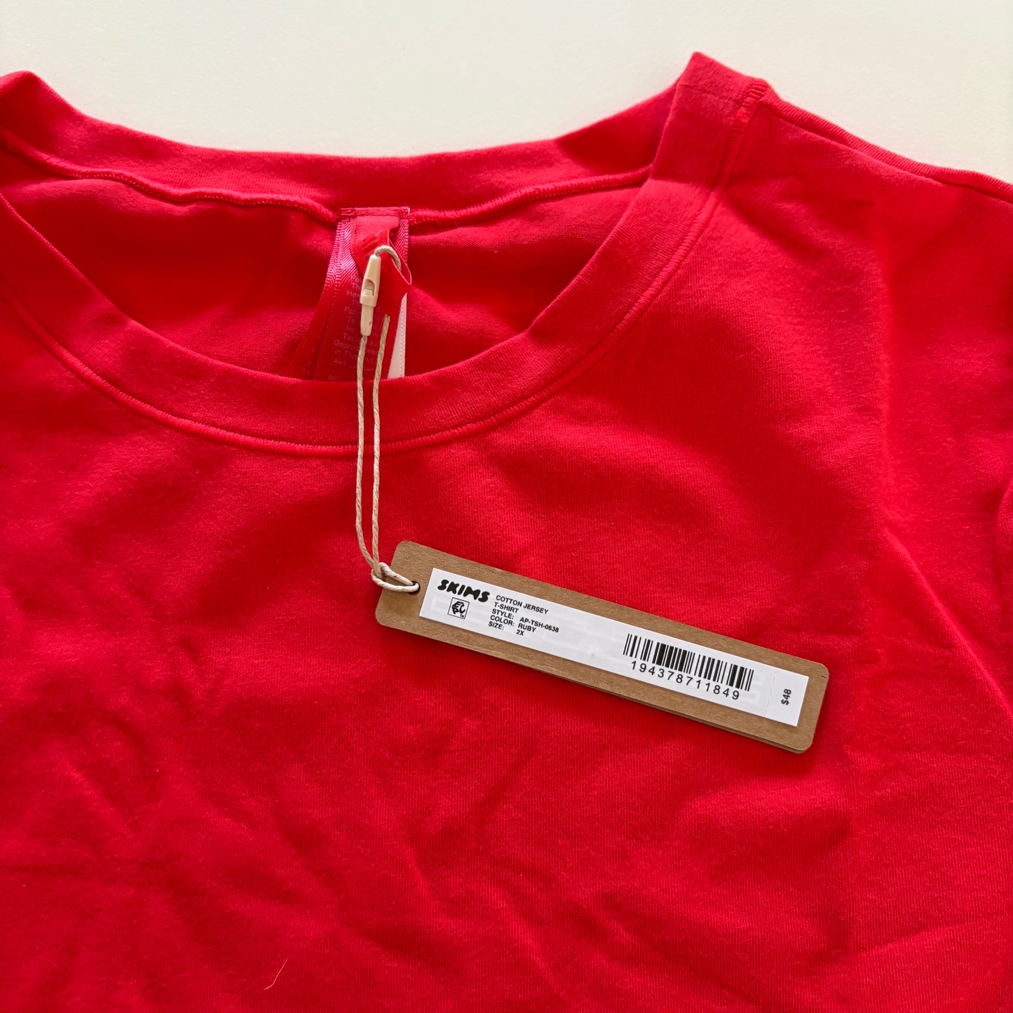 NWT Skims Cotton Jersey Tee