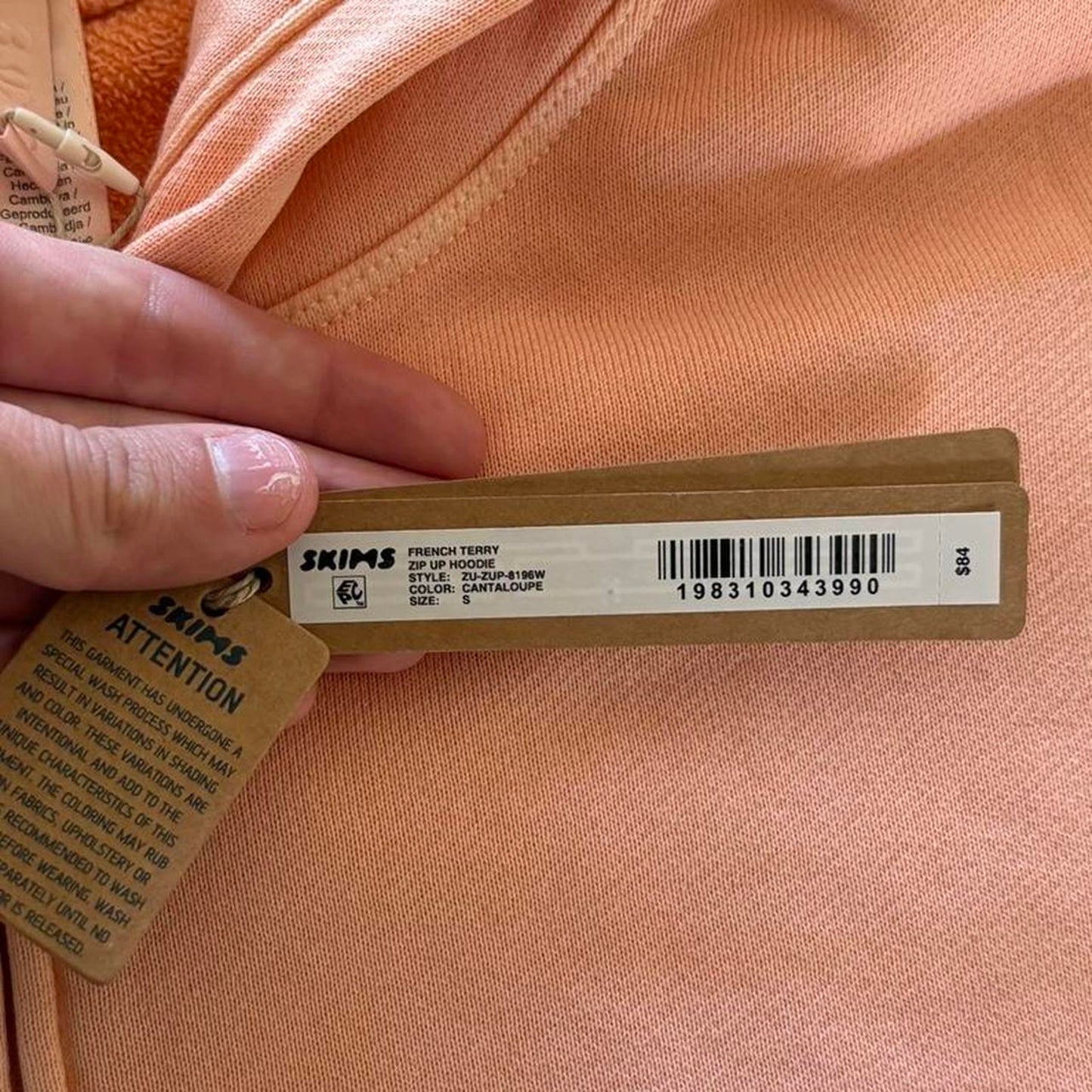 NWT Skims French Terry Hoodie