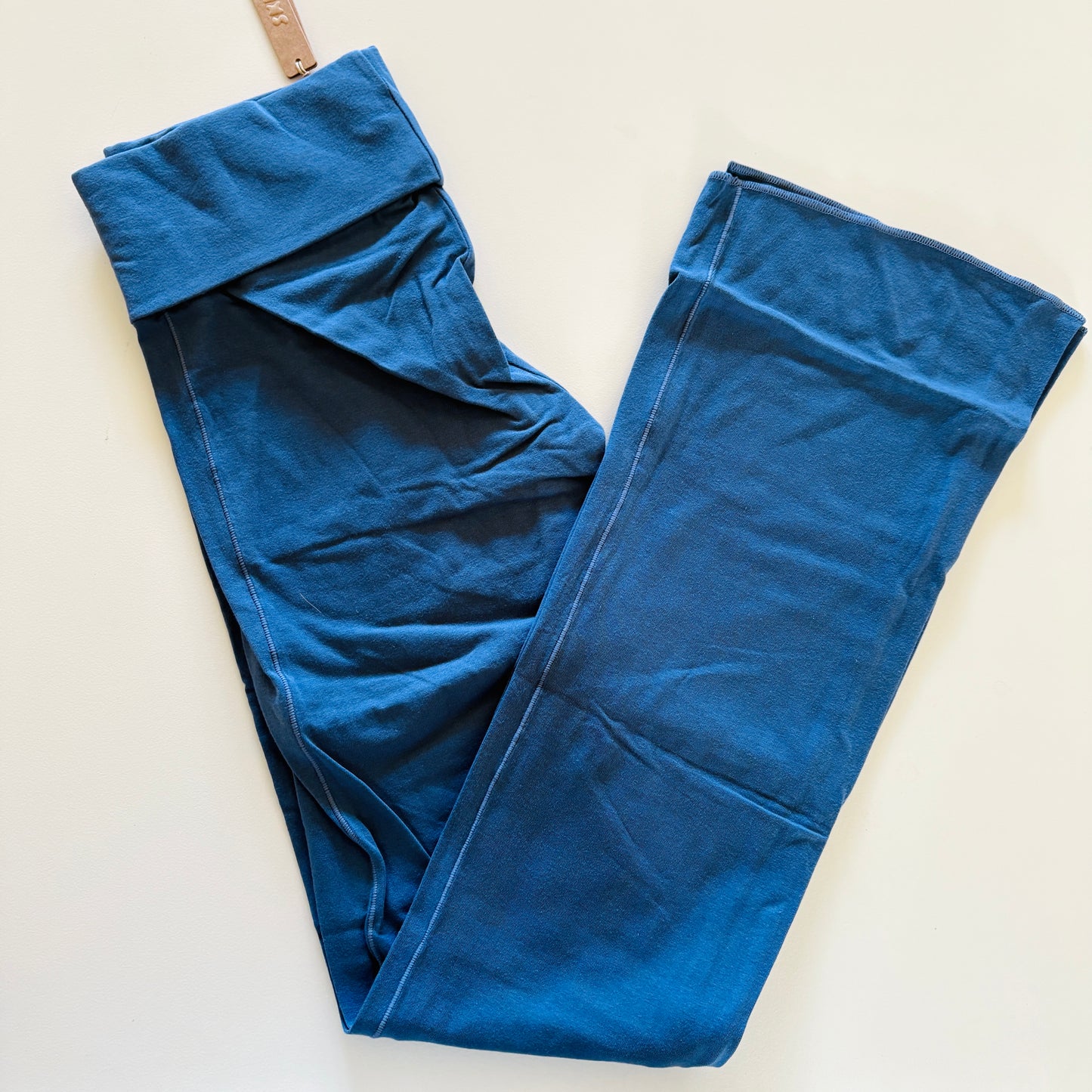 NWT Skims Cotton Jersey Foldover Pants