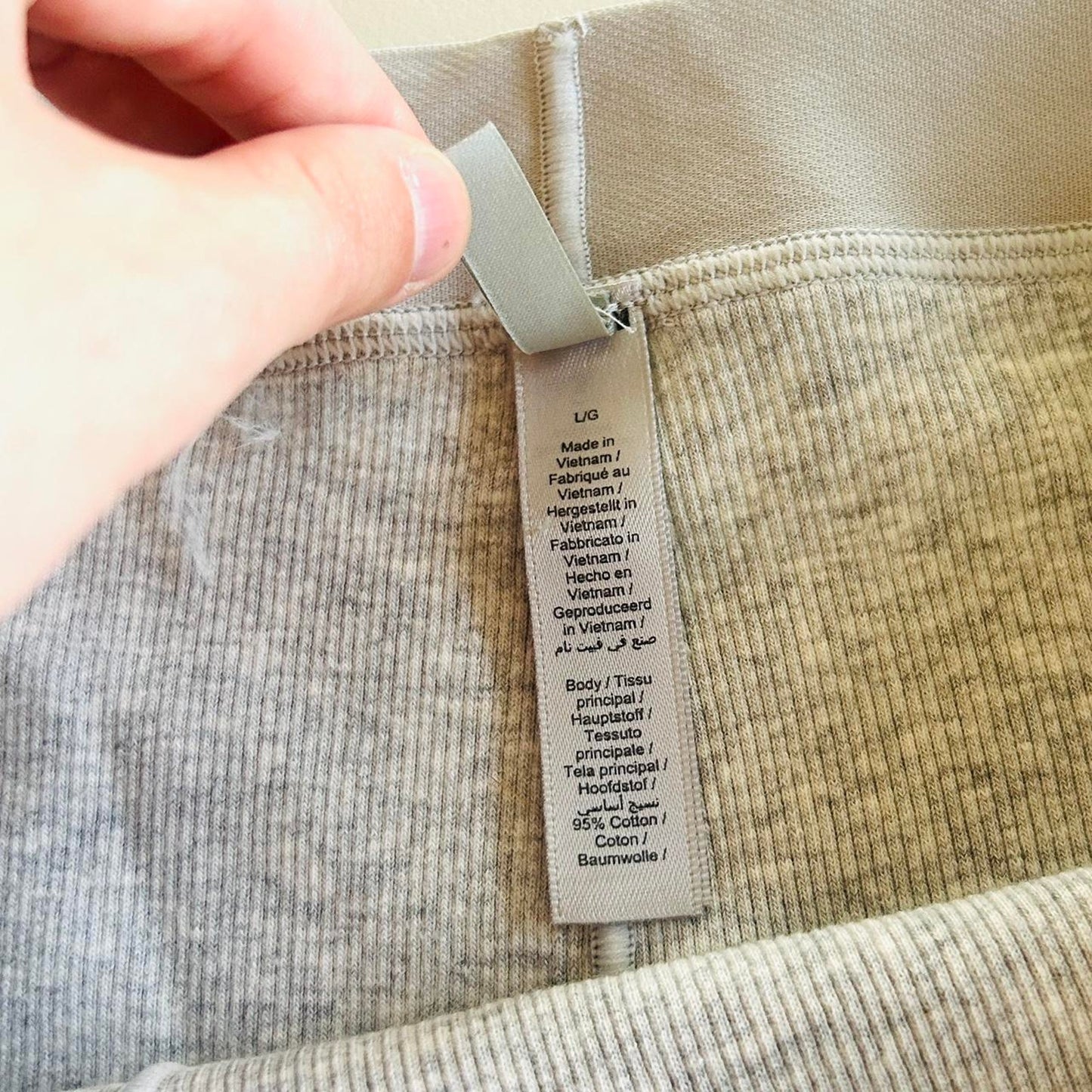 NWOT Skims Cotton Rib Shorts