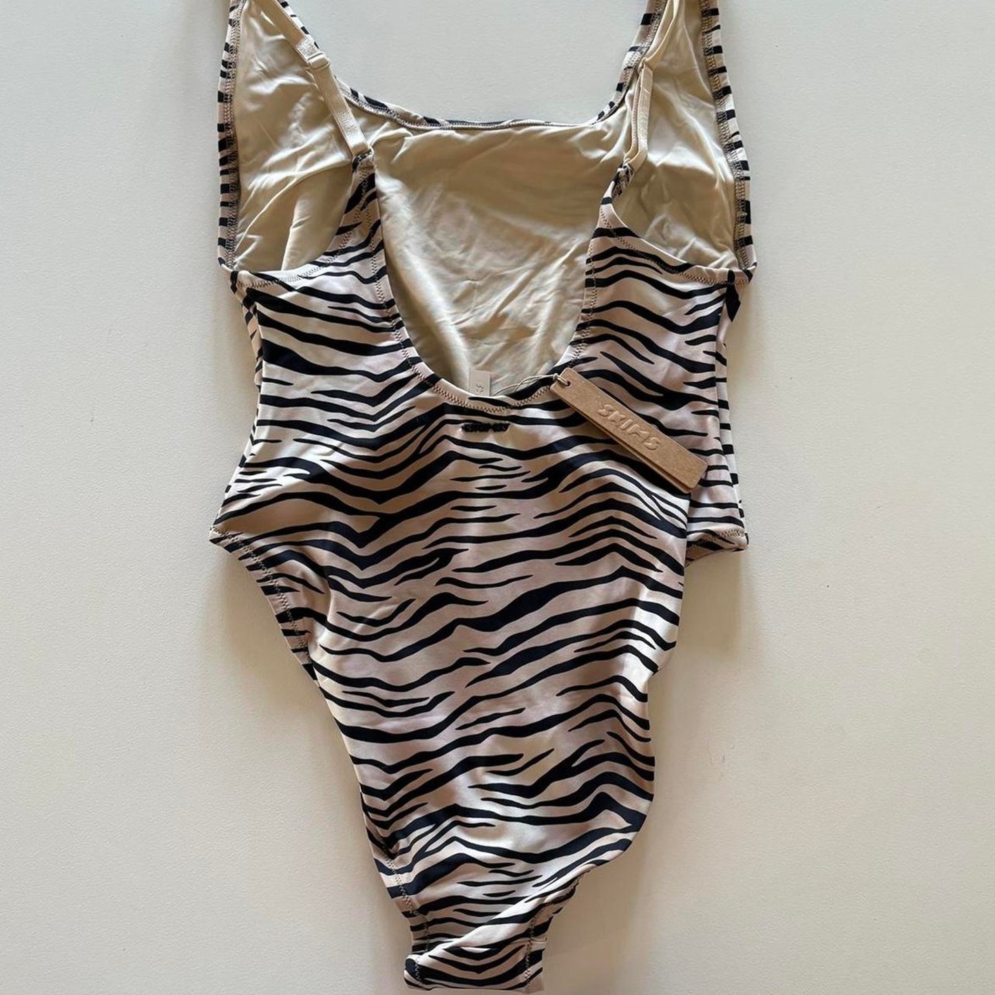NWT Skims Scoop Neck One Piece Swim