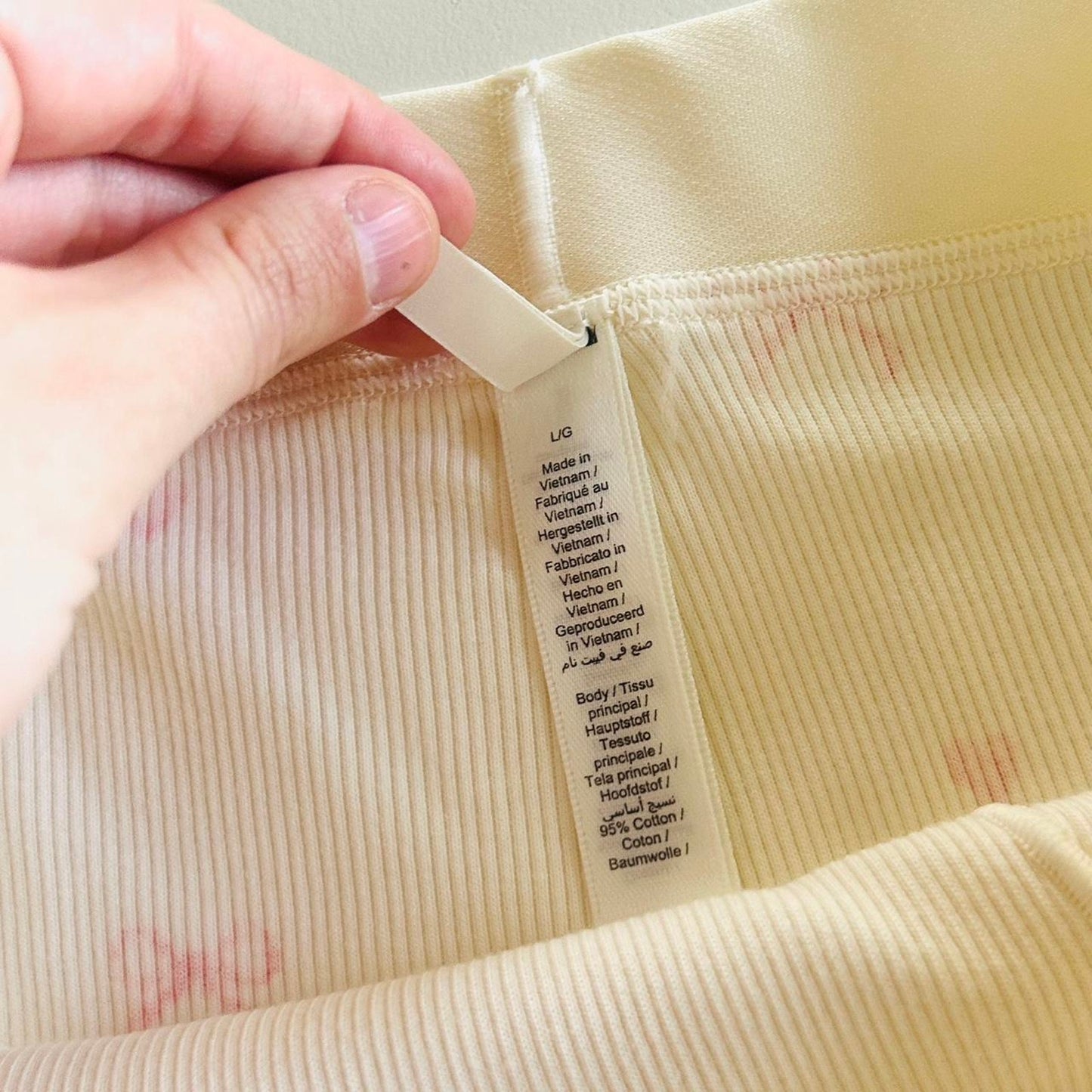 NWOT Skims Cotton Rib Shorts
