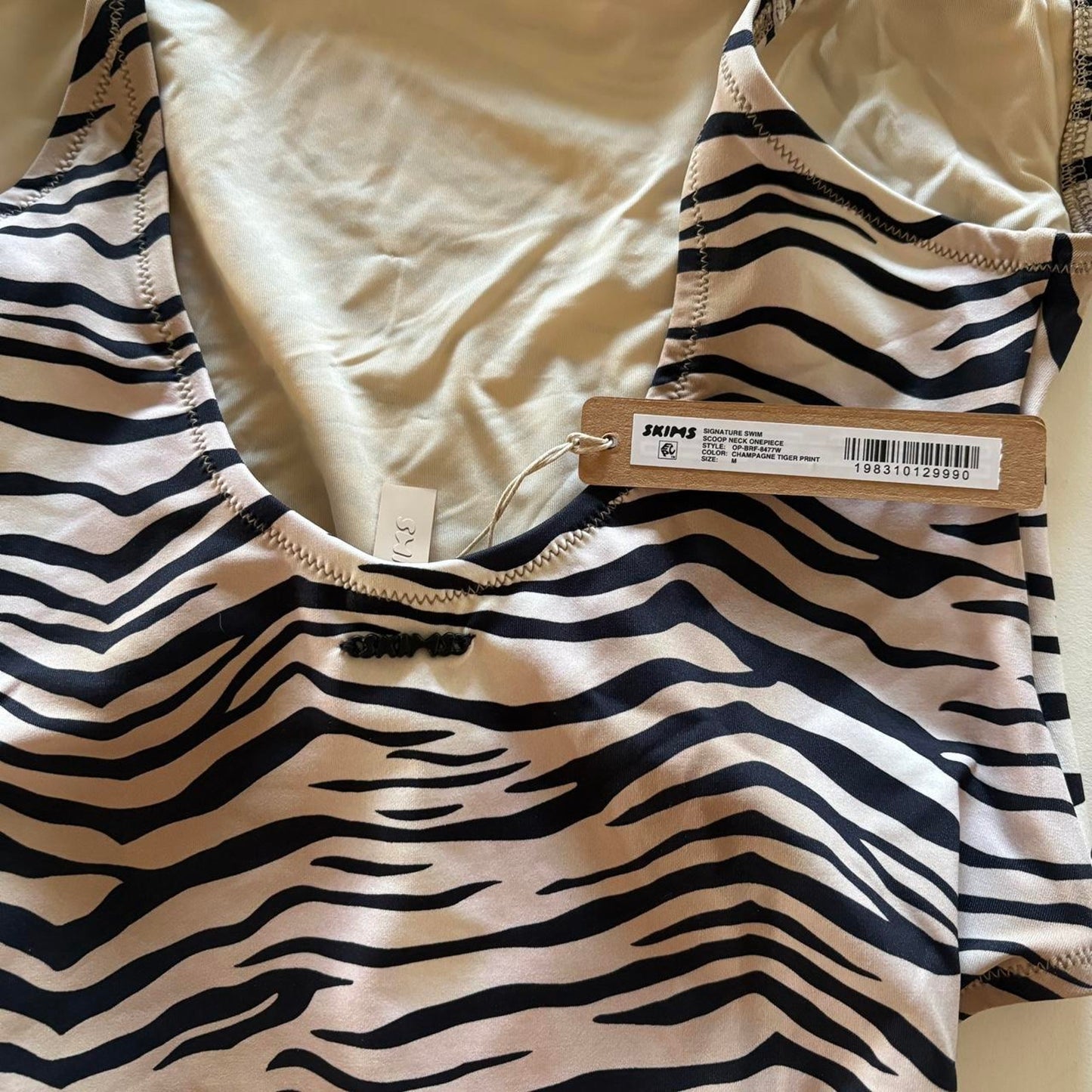 NWT Skims Scoop Neck One Piece Swim