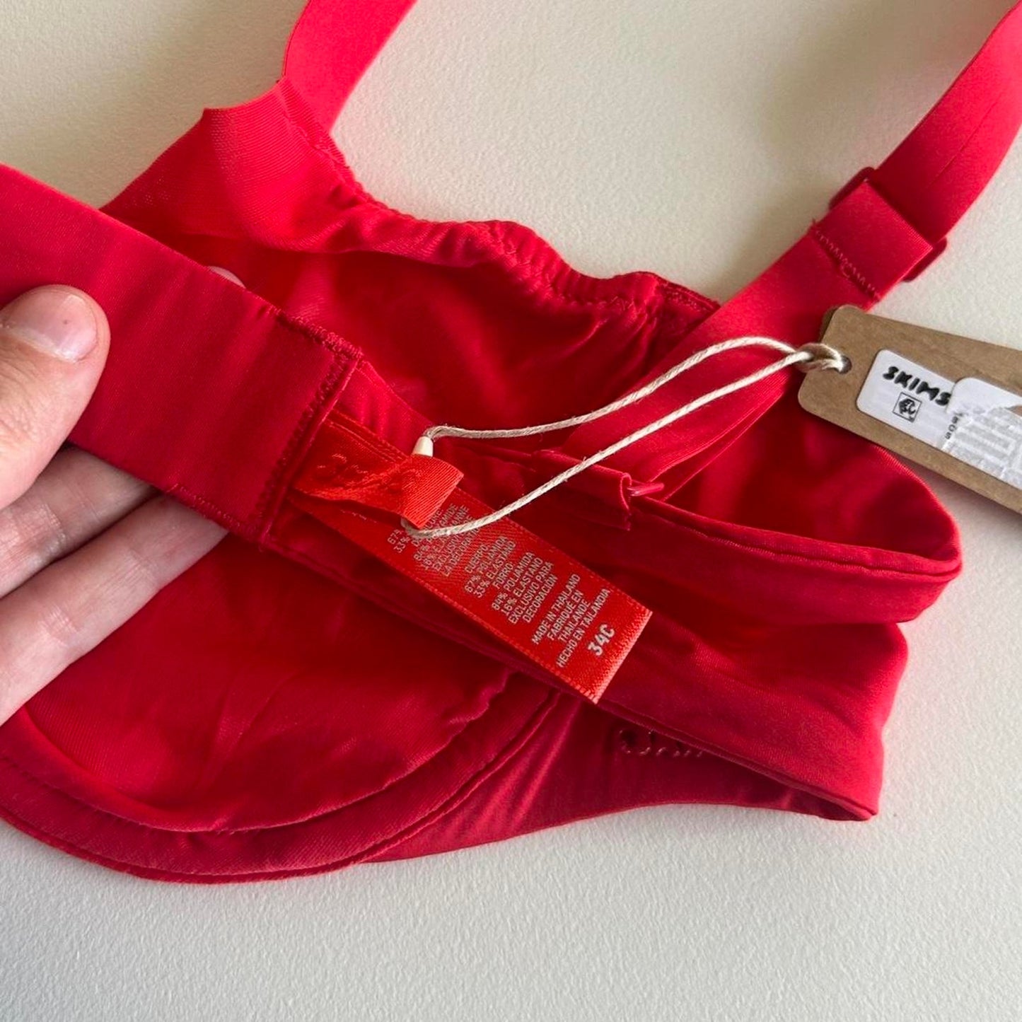 NWT Skims Unlined Mesh Bra