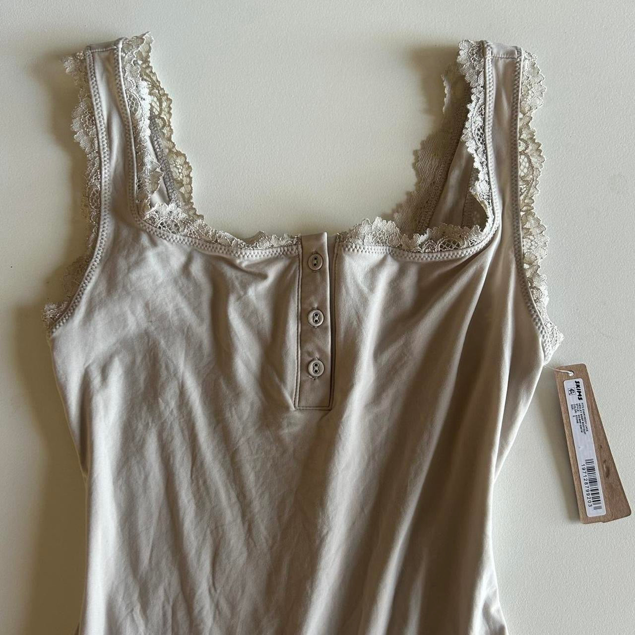 Skims Fits Everybody Henley Bodysuit